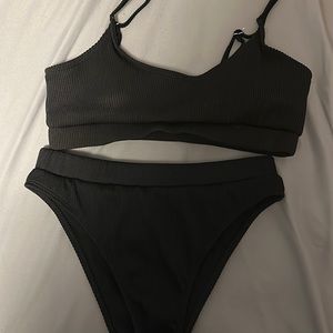 Black swim suit
